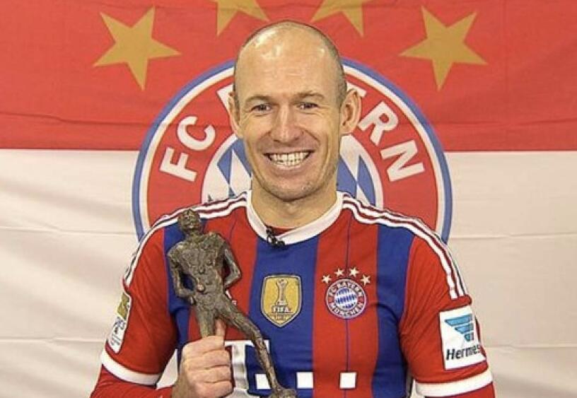 trofeos ganó Robben